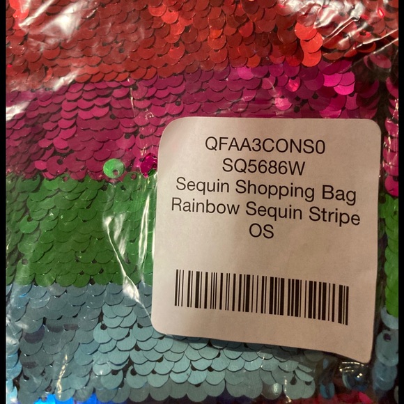 ๐๐ AMERICAN APPAREL SEQUIN TOTE๐ - Picture 11 of 12